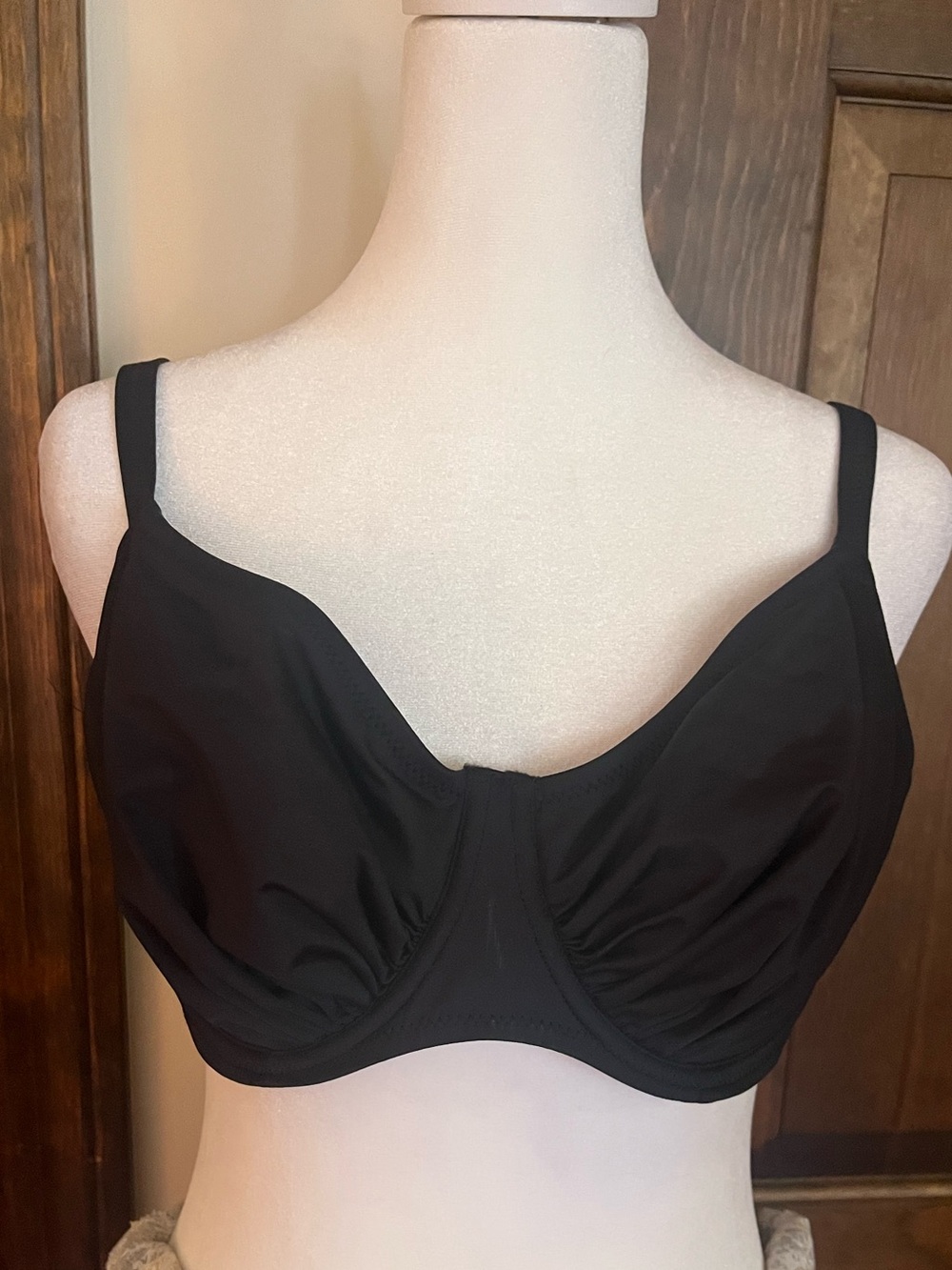 Fantasie Black Bikini Top with Underwire Support
